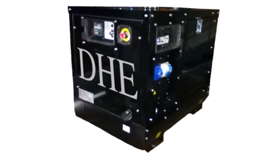 Hampshire Stage Hire 8KVA Ultra Silent Road Towable Diesel Generator